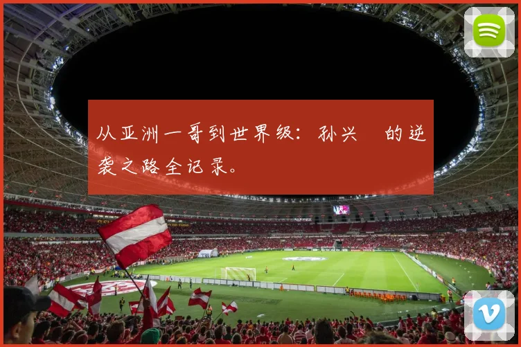 从亚洲一哥到世界级:孙兴慜的逆袭之路全记录。